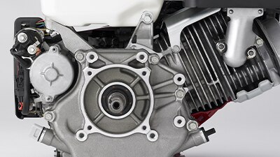 Back side of Honda engine model